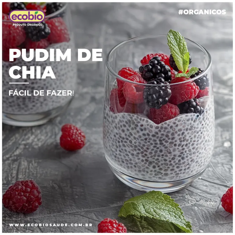 Pudim de Chia